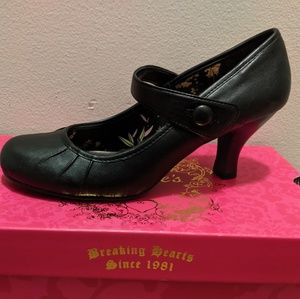 Candies Cello Black Heels